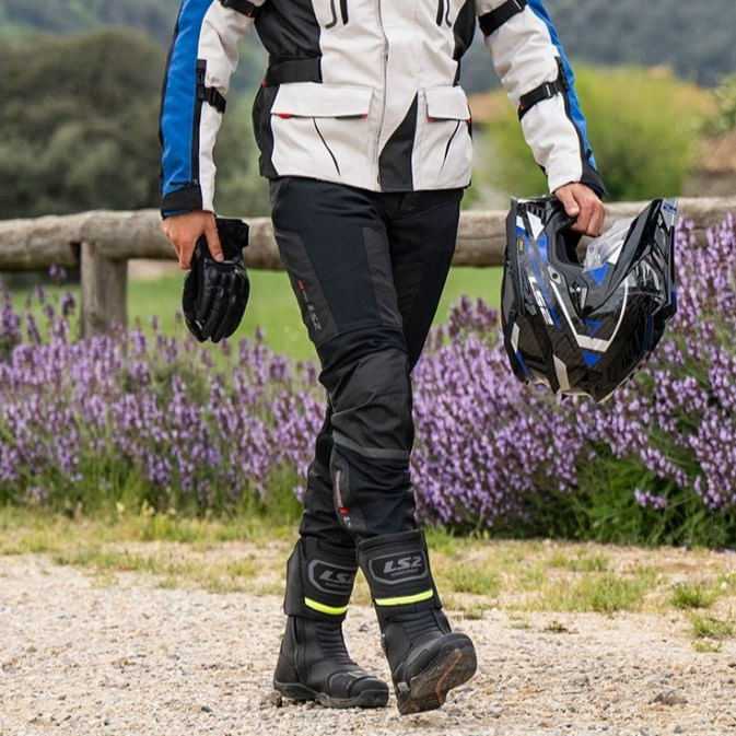 Pantalón LS2 Como Air Hombre Negro / Gris